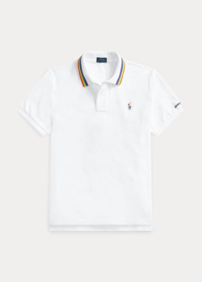 Men's Polo Ralph Lauren Pride Polo Shirts | 790451OPQ